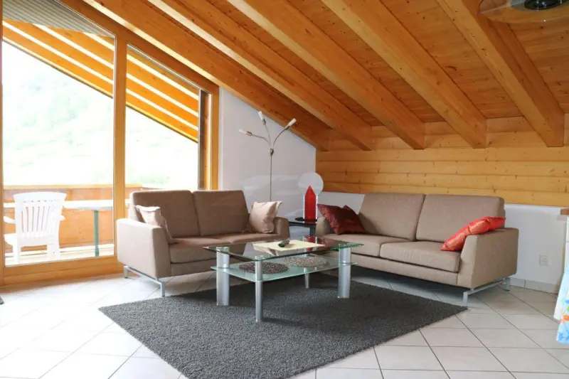 Ferienwohnung mit Hund in Leukerbad f&uuml;r max. 4 Personen