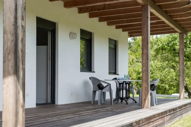 Ferienhaus mit Hund in Schiefling am See, Wörthersee fuer max. 5 Personen