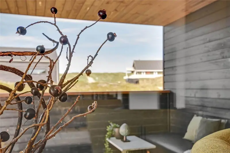 Ferienhaus mit Hund in Vrist Strand fuer max. 8 Personen
