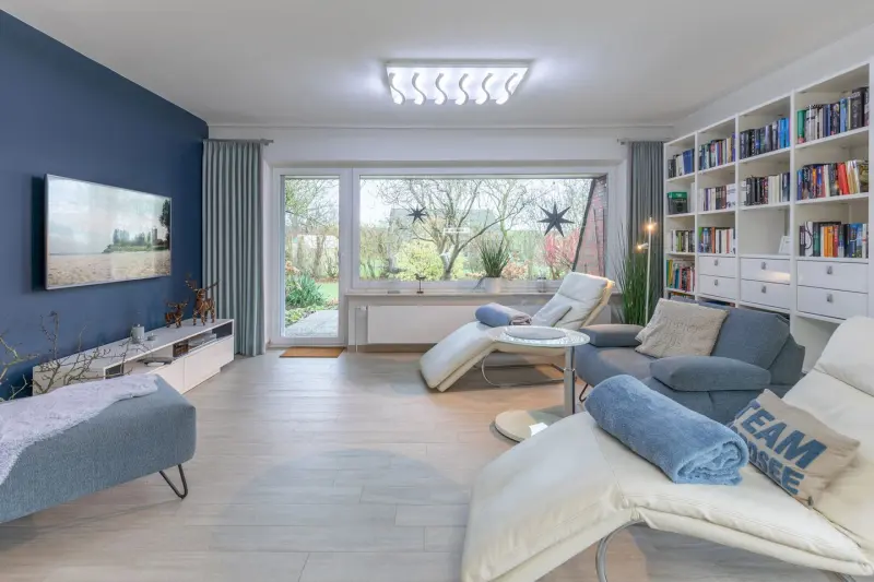 Ferienhaus mit Hund inSüderhafen, Nordstrand  f&uuml;r max. 4 Personen