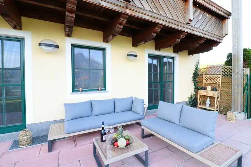 Ferienwohnung mit Hund in Au, Gemeinde Innerschwand am Mondsee für max. 5 Personen Ferienwohnung mit Hund in Au, Gemeinde Innerschwand am Mondsee für max. 5 Personen