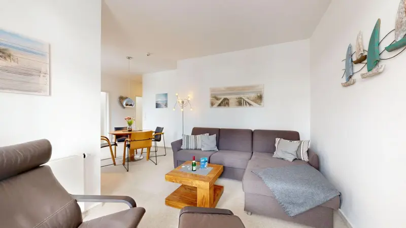 Voll ausgestattete Ferienwohnung mit Sauna und Pool | Strand in der Nähe