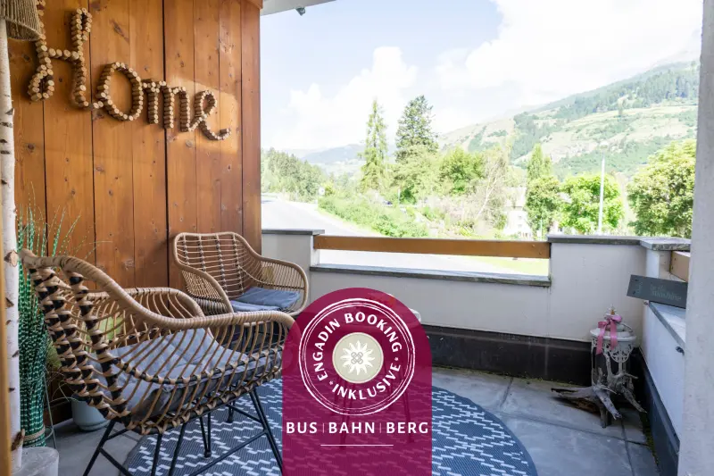 Ferienwohnung in Scuol f&uuml;r max. 3 Personen