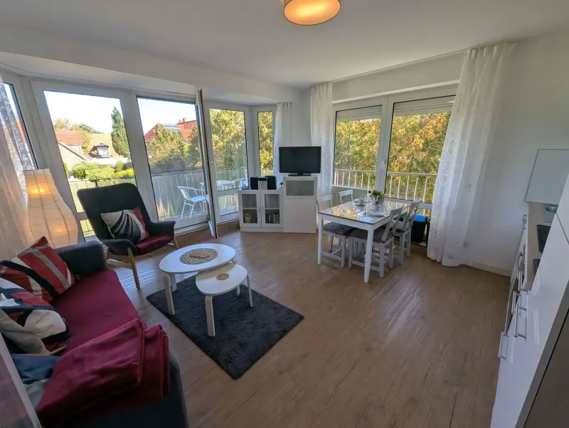 Ferienwohnung mit Hund in Sahlenburg, Cuxhaven fuer max. 4 Personen