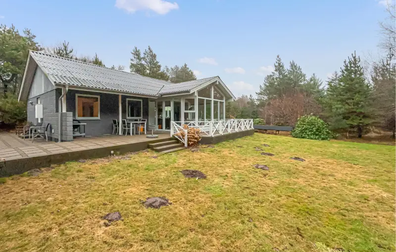 Ferienhaus mit Hund in Lodbjerg Hede, Houvig Strand fuer max. 6 Personen