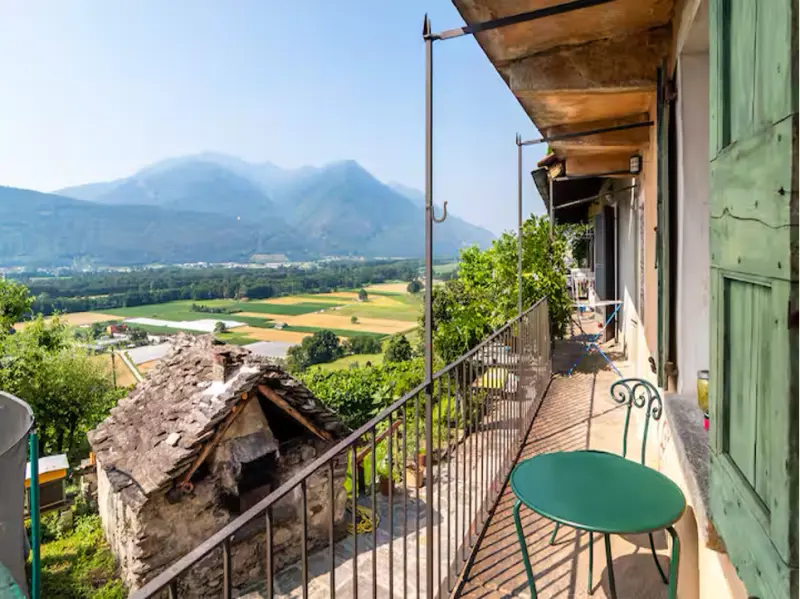 Ferienhaus in Cugnasco, Tessin, Schweiz