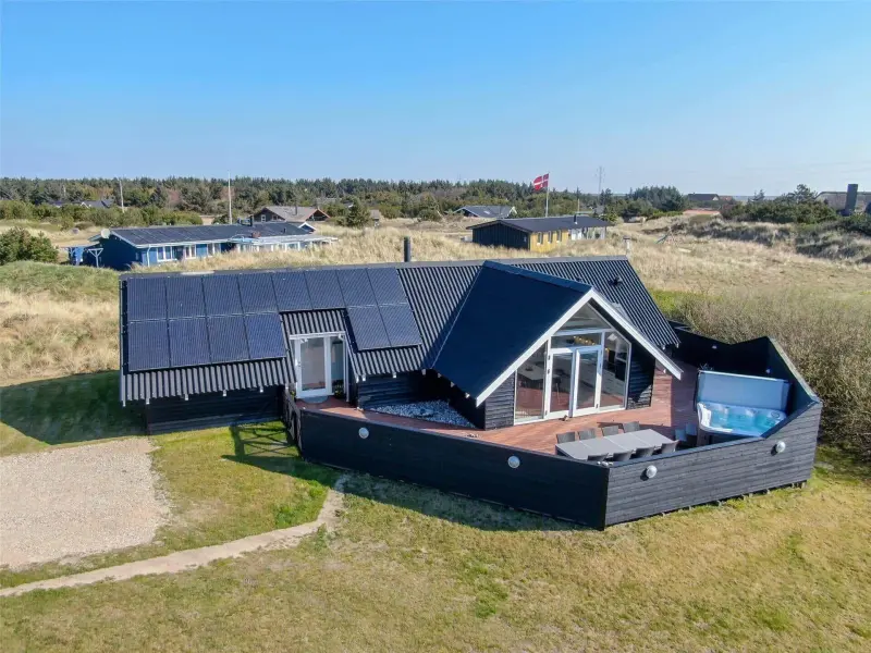 Ferienhaus mit Hund inKlegod Strand  f&uuml;r max. 8 Personen