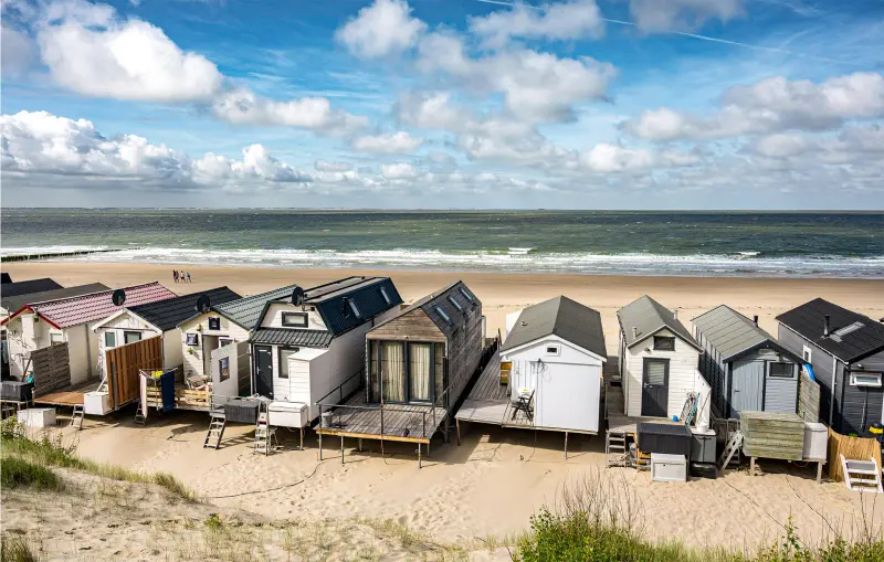 Ferienhaus mit Terrasse | Meerblick | Nah am Strand | Haustiere erlaubt