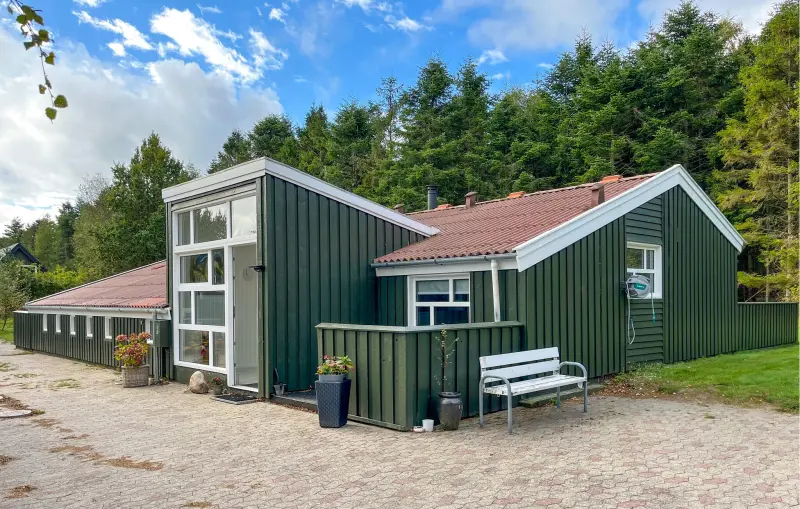 Ferienhaus mit Hund inHals, Bisnap  f&uuml;r max. 8 Personen