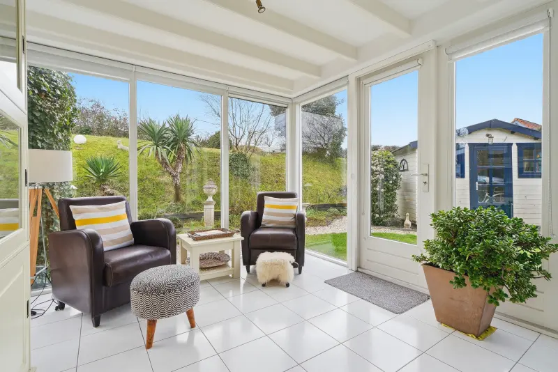 Ferienhaus mit Grill und Garten