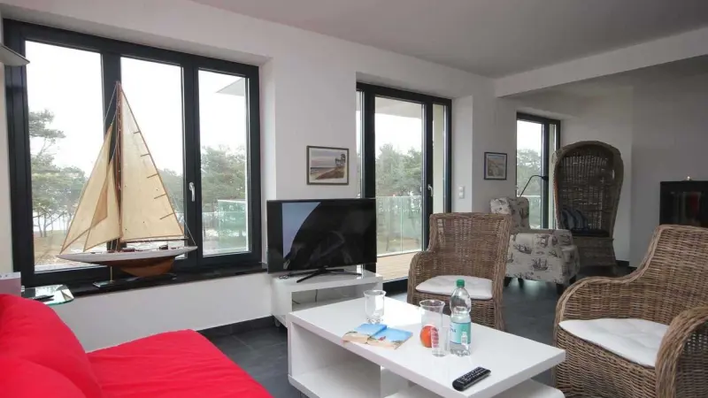 Wunderschönes Apartment mit Sauna | Meerblick | Strand in der Nähe