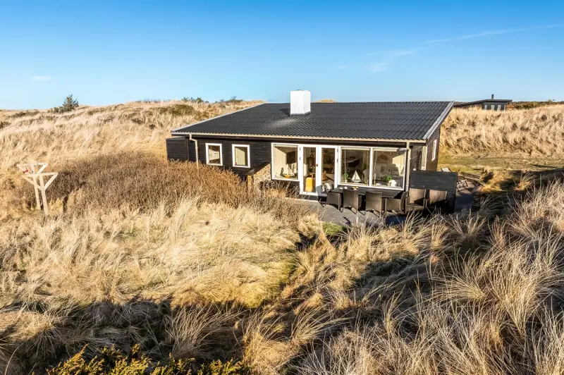 Ferienhaus mit Hund in Brovst Kommune, Tranum Strand fuer max. 4 Personen