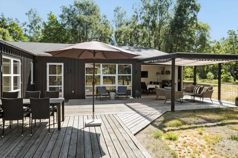 Ferienhaus mit Hund in Helberskov Strand, Als Odde fuer max. 10 Personen
