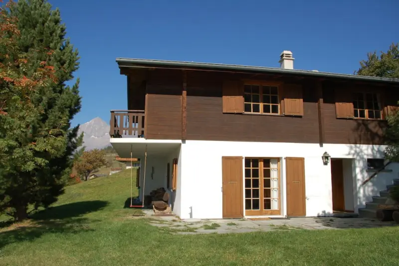 Ferienhaus mit Hund in Bürchen, Stalden für max. 4 Personen Ferienhaus mit Hund in Bürchen, Stalden für max. 4 Personen