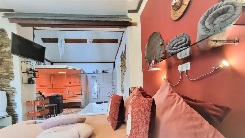 Ferienhaus mit Hund in Gappenach, Eifel fuer max. 4 Personen