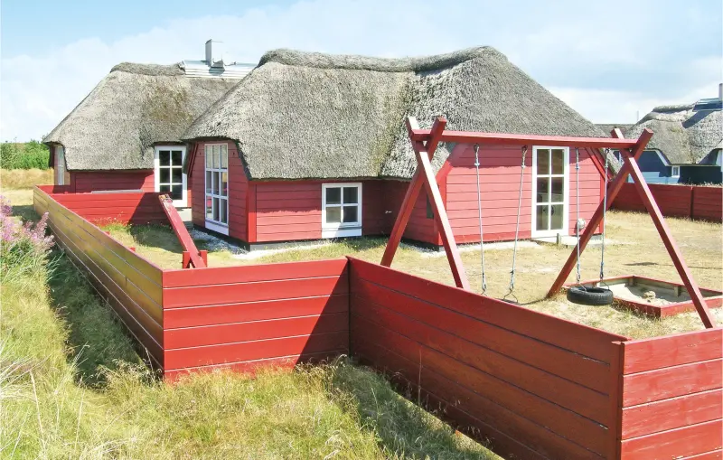 Ferienhaus mit Hund in Blåvand Strand fuer max. 8 Personen