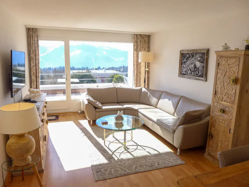 Ferienwohnung in Crans-Montana f&uuml;r max. 2 Personen
