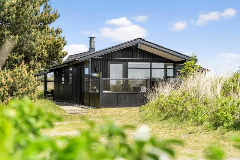 Ferienhaus mit Hund in Klegod Strand fuer max. 4 Personen
