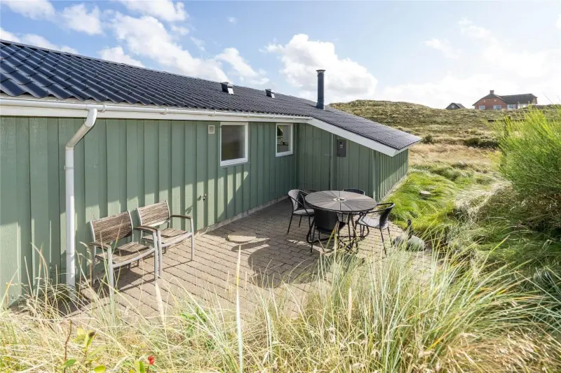 Ferienhaus mit Hund in Hvide Sande, Sønder Havrvig fuer max. 6 Personen