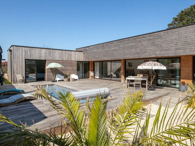 Ferienhaus mit Hund in Locquirec, Bretagne, Frankreich