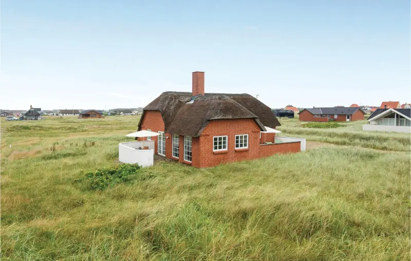 Ferienhaus mit Hund in Vrist Strand fuer max. 6 Personen