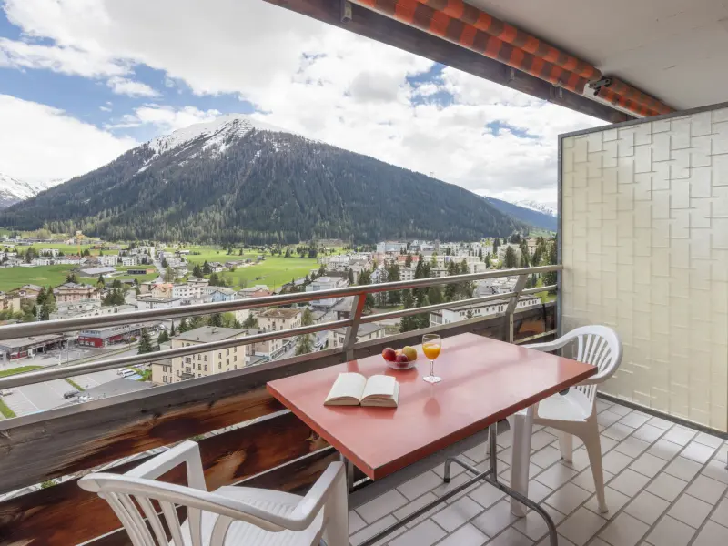 Ferienwohnung mit Hund in Davos f&uuml;r max. 4 Personen