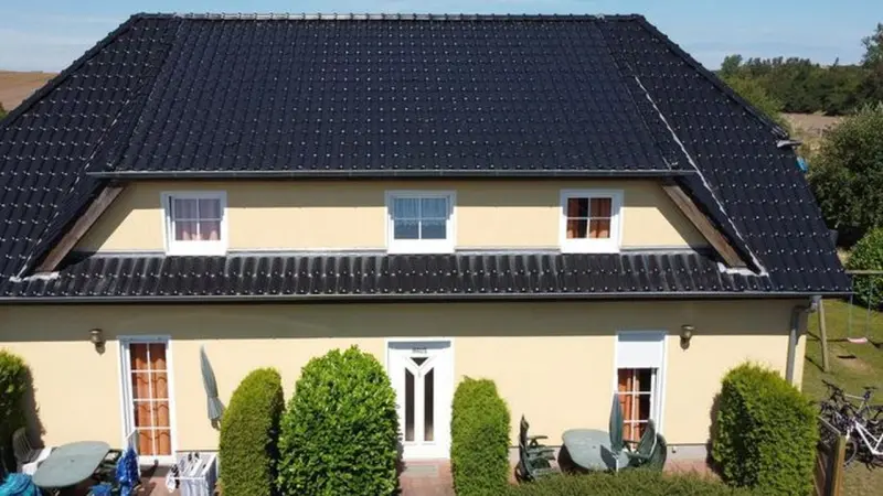 Apartment mit Terrasse und Garten