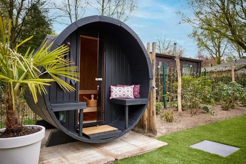 Ferienhaus mit Hund in Putten, Niederlande fuer max. 4 Personen