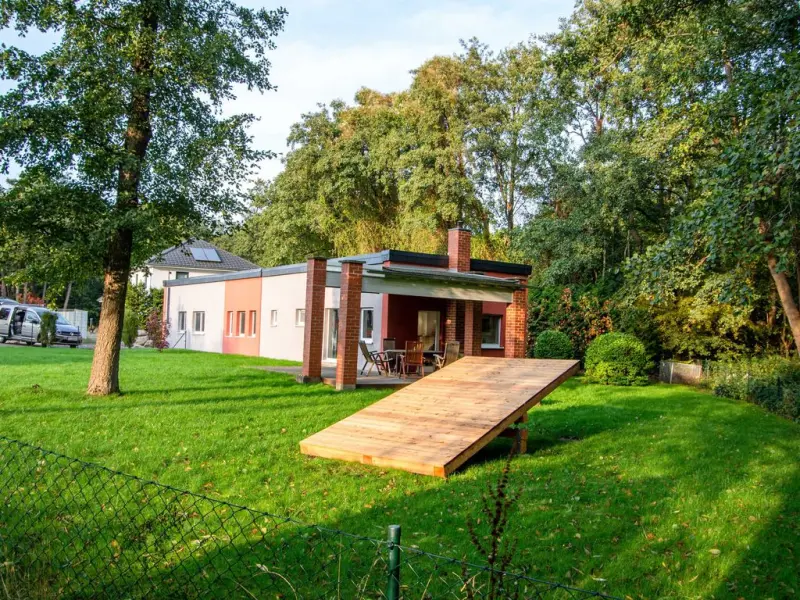 Wohnung mit Grill, Terrasse und Garten