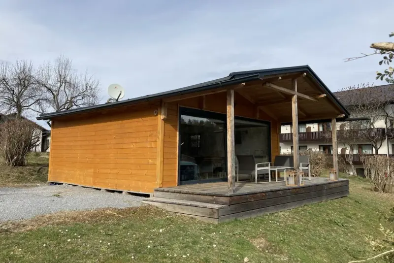 Ferienhaus mit Hund in Schiefling am See, Techelsberg am Wörther See für max. 2 Personen Ferienhaus mit Hund in Schiefling am See, Techelsberg am Wörther See für max. 2 Personen