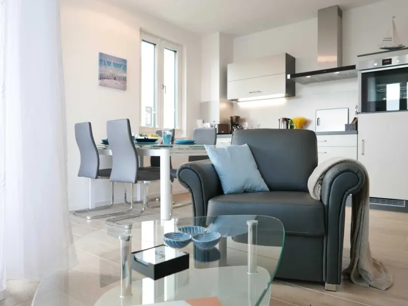 Ferienwohnung mit Sauna | Meerblick