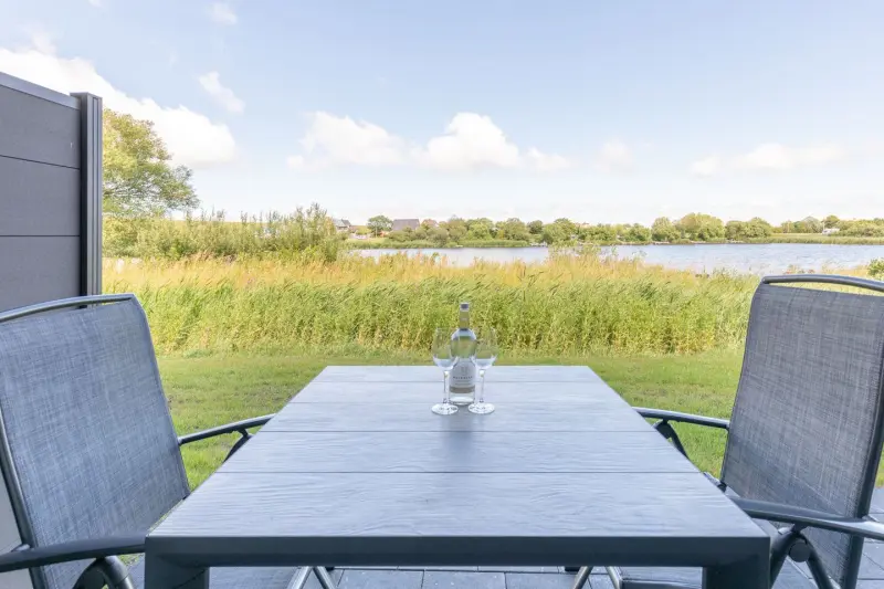 Ferienwohnung mit Hund inNorderhafen, Nordstrand  f&uuml;r max. 5 Personen
