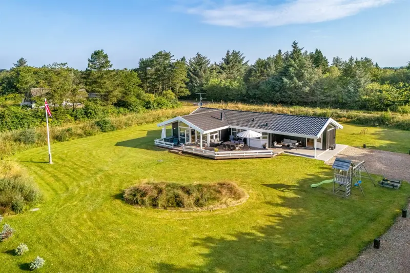 Ferienhaus mit Hund inLodbjerg Hede, Houvig Strand  f&uuml;r max. 6 Personen
