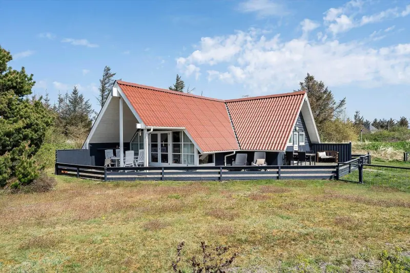 Ferienhaus mit Hund in Ringkøbing, Klegod Strand fuer max. 4 Personen