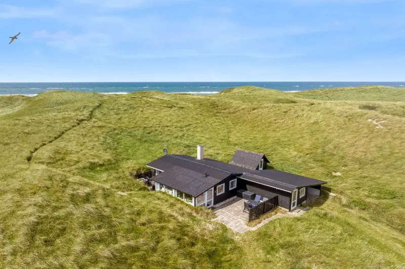 Ferienhaus mit Hund in Løkken fuer max. 4 Personen
