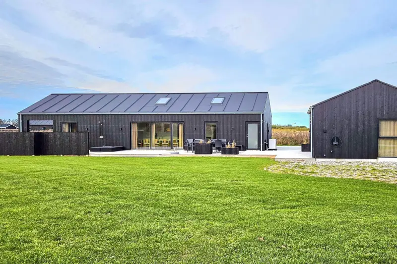 Ferienhaus mit Hund in Løkken, Grønhøj fuer max. 12 Personen