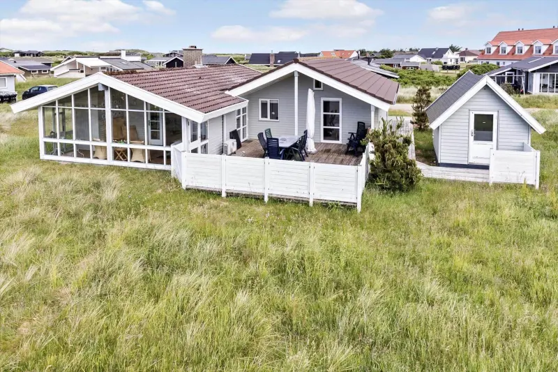 Ferienhaus mit Hund in Klitmøller fuer max. 6 Personen