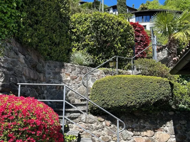 Ferienhaus mit Hund in Vico Morcote, Luganersee fuer max. 6 Personen