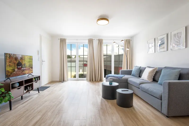 Voll ausgestattete Ferienwohnung mit Sauna | Haustiere erlaubt