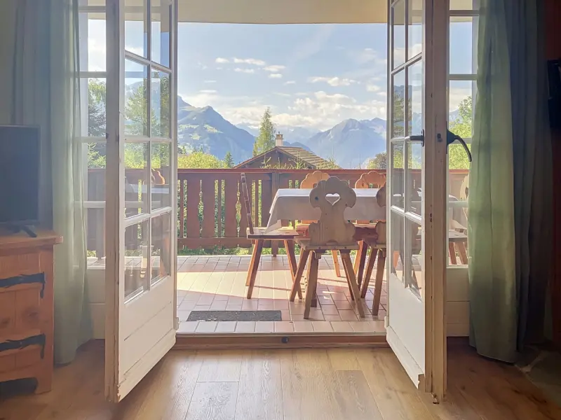 Ferienwohnung mit Hund in Ollon, Leysin f&uuml;r max. 4 Personen