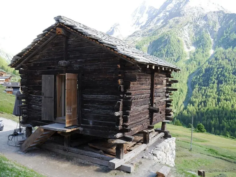 Ferienhaus in Evolène, Les Haudères f&uuml;r max. 2 Personen