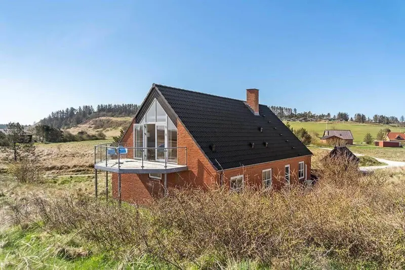 Ferienhaus mit Hund in Vigsø fuer max. 8 Personen