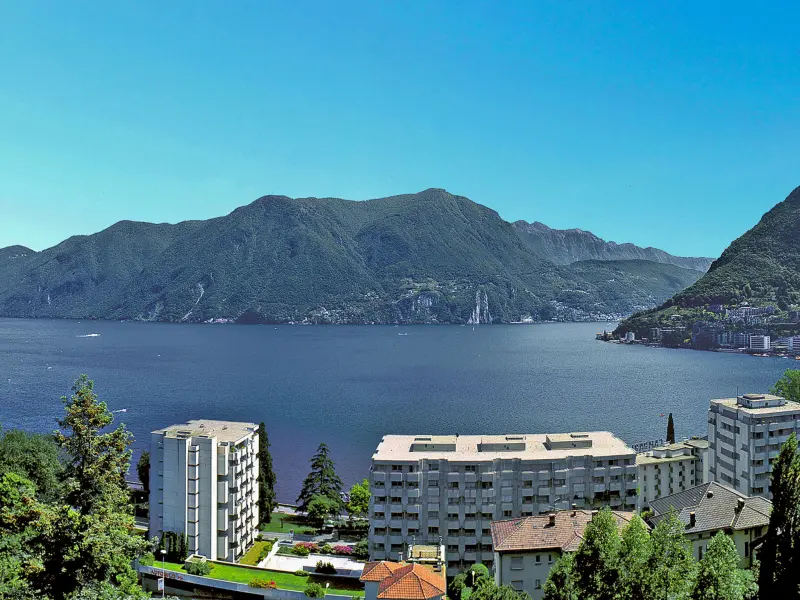 Ferienwohnung mit Hund in Lugano, Luganersee fuer max. 3 Personen