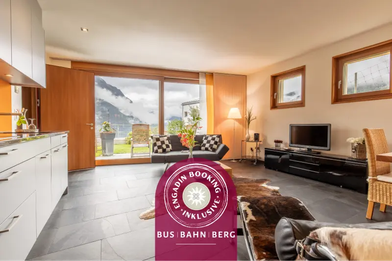 Ferienwohnung in Guarda, Scuol f&uuml;r max. 3 Personen