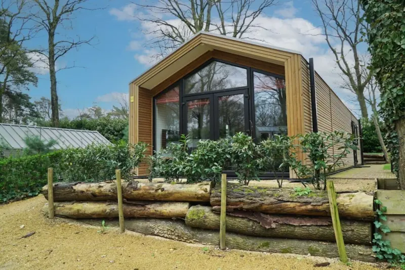 Ferienhaus mit Terrasse und Garten