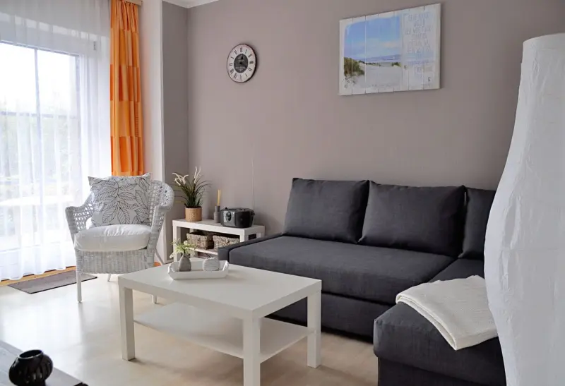 Ferienwohnung mit Hund inLemkenhafen, Ostsee  f&uuml;r max. 4 Personen