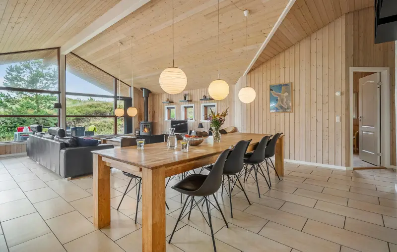 Ferienhaus mit Hund in Henne Strand fuer max. 8 Personen