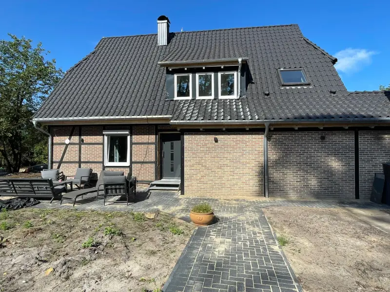 Ferienwohnung mit Hund in Schneverdingen, Lüneburger Heide fuer max. 6 Personen