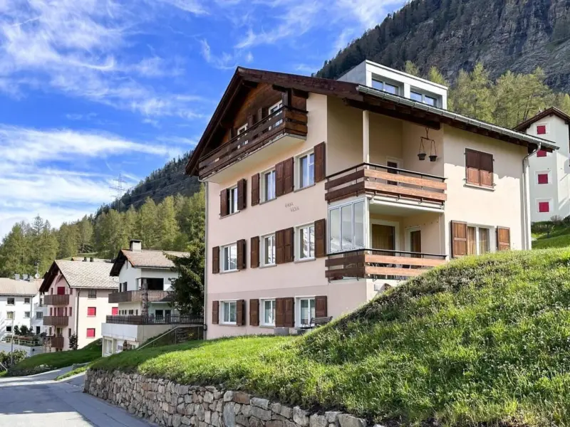 Ferienwohnung mit Hund in Pontresina f&uuml;r max. 6 Personen