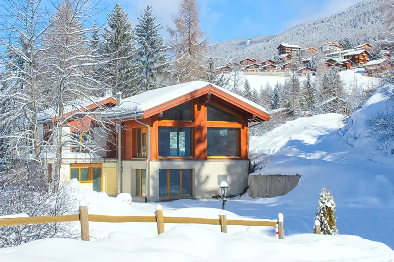 Ferienhaus mit Hund in Grächen f&uuml;r max. 9 Personen